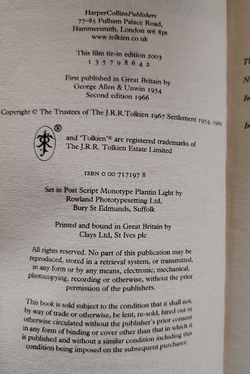 J.R.R. Tolkien 4-Book Film Tie-In Paperback Set (HarperCollins)