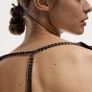 Zara Knit Dress With Chain Detail Image 2