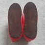 BNWT Felt kids shoes from Nepal - Handmade and very warm - Size 24 Image 3