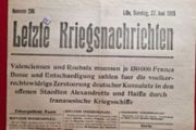 German ww1 , latest war news fly poster 27th ,  june , 1915 ,,,,(39)