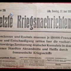 German ww1 , latest war news fly poster 27th ,  june , 1915 ,,,,(39)
