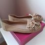 Carvela flat loafer shoes with tassels, beige, size 6, 28 euros Image 2