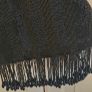 Black beaded handbag Image 4