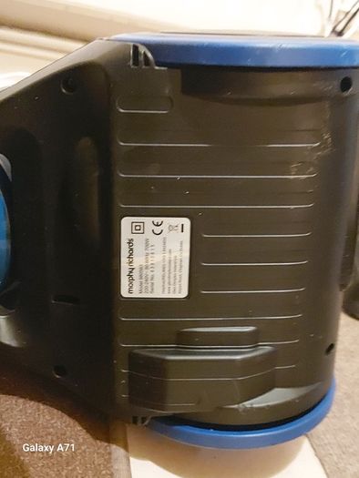 Morphy Richards single Cyclone Vacuum Cleaner, Model 980563 in as new condition