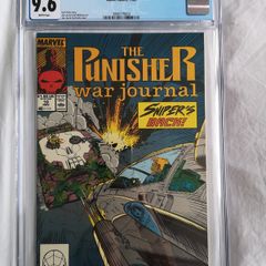 The Punisher War Journal Issue 10 9.6 CGC Certified Graded Comic