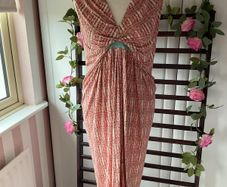 dress twin set brand size large sleeveless floral dress