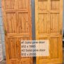 Selection of teak and pine doors Image 4