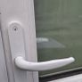 Used Ecotech White uPVC Front/Back Door with Frame 500ono Image 2