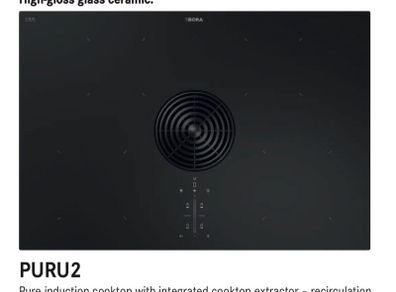 Bora PURU2 pure 4 zone induction cooktop
