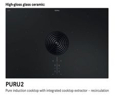 Bora PURU2 pure 4 zone induction cooktop