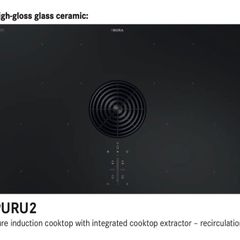 Bora PURU2 pure 4 zone induction cooktop