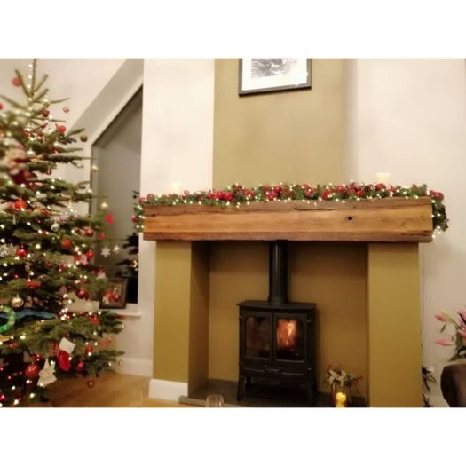 Pitch Pine Mantel Examples