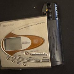 sharp minidisc portable recorder