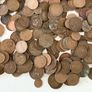 English Penny and Halfpenny Coin Bundle Image 6