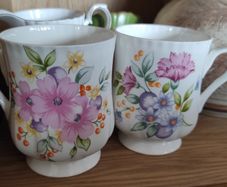 Pair of Floral Mug