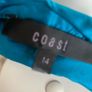 Coast 100% silk blouse teal Image 3