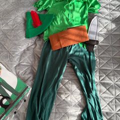 Brand New 5-Piece Peter Pan Costume Set , Age 4-5 / 116cm, Halloween, Fancy Dress