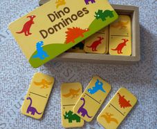 Dino dominoes