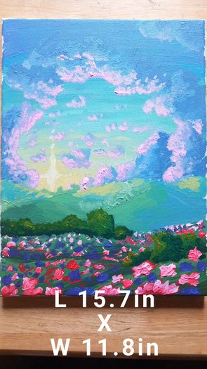 Canvas  Paintings x 9 in Total