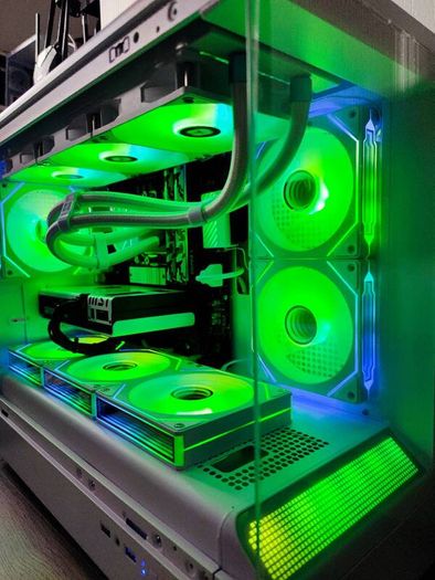 Brand New White RGB i5-14400 RTX 5060 Gaming PC | 32GB RAM | 2.75TB Storage | Win11 Pro + Office