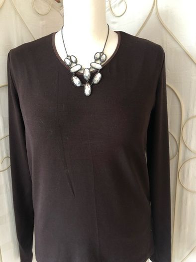 M&S brown top