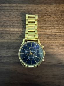 Nixon Sentry Chrono Gold
