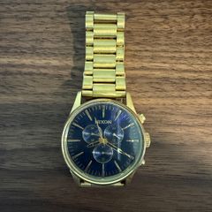 Nixon Sentry Chrono Gold