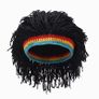Rasta Wig Beanie Men's Caps Hip Hop Cap Handmade Crochet Winter Warm Hat Gorro Halloween Xmas Birthday Gifts Funny Party Wig Image 3