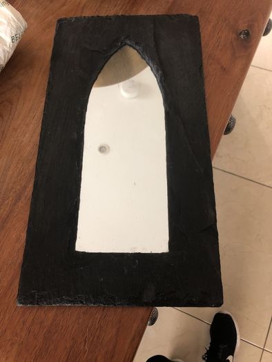Wicklow slate mirror