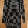 Carolyn Donnelly THE EDIT Striped Wool Midi Dress L New Image 5