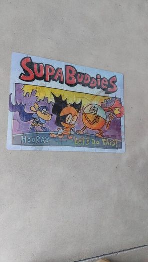 Dog Man Lenticular Puzzle Supa Buddies