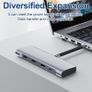 240W USB-C Short Cable, 40Gbps Data Transfer Cable, USB Type C to USB C Short Cable with 8K Display, OTG Function, Flexible Flat Design for iPad, MacBook, iPhone 15/16, Steam Deck, Galaxy - New Image 3