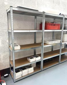 Galvanised Shelving Racking - Home Shed Workshop Garage Storage