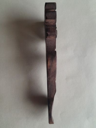 Decorative Wooden Welsh Spoon