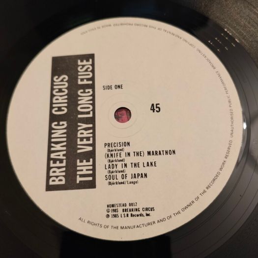 Breaking Circus - The very long fuse