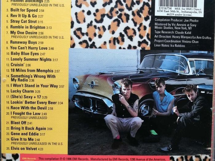 Stray Cats - Runaway Boys: A Retrospective '81 to '92 CD