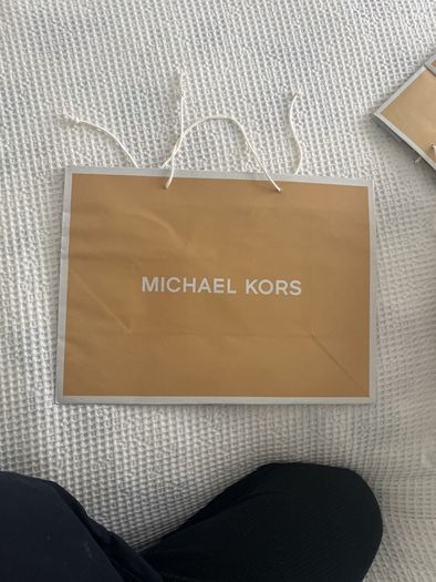 Unwanted gift Michael Kors Dover Lg Half-moon Hobo Pebbled Leather Shoulder Bag Light Cream