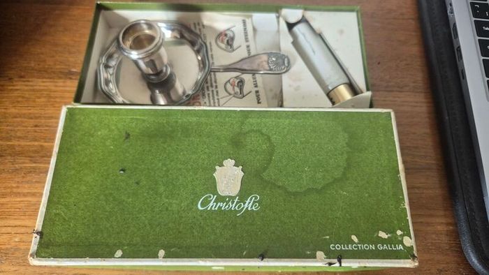 Christofle Gallia Silver plated Candlestick / Chamber stick