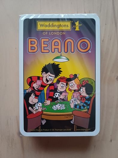 Beano Comic Waddington's Playing Cards (Poker Rummy Solitaire Hearts Cribbage BRAND NEW)