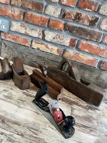 vintage wood plane