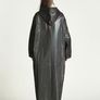 3pcs Black High Quality EVA Thickened Full Body Raincoats - Hooded Long Sleeve with Adjustable Drawstring Hood & Button Front for Outdoor Cycling, Hiking, Travel - Lightweight Portable Women's Rain Gear, Cycling Rainwear | Minimalistic Design Image 4