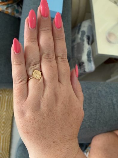 Newbridge Small Coin Ring Size L