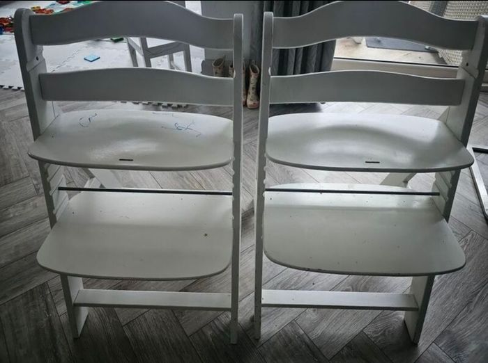 2 x Hauck High Chairs