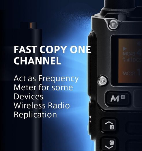 Walkie Talkie Portable Am Fm Two Way Radio Commutator Station Amateur Ham Wireless Set Long Range Receiver