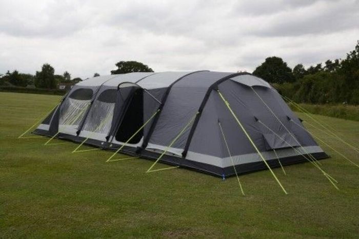 8 Man Air Tent + Full Camping Setup