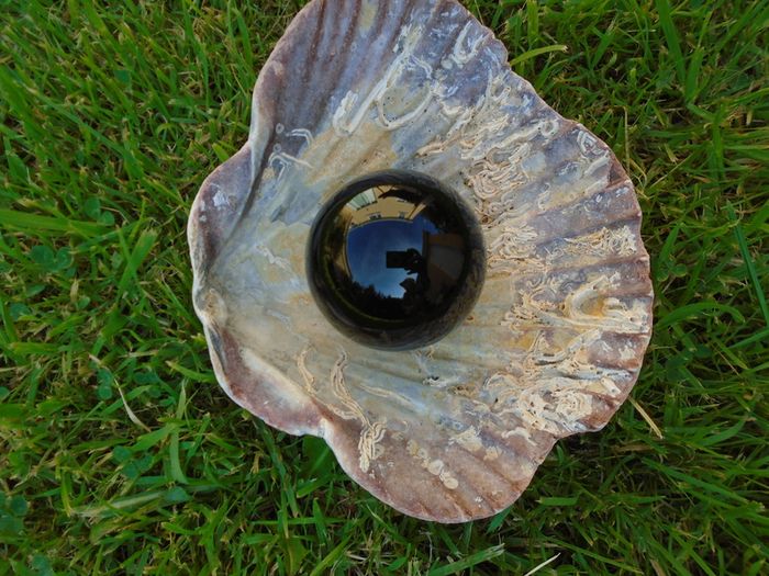Black Obsidian sphere,Crystals,Crystal healing,Divination,Black Obsidian