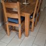 Beautiful Solid Oak Dining Set, Perfect for Family Dinners & Entertaining! Image 8