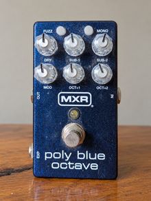 MXR Poly Blue Octave - Guitar Pedal