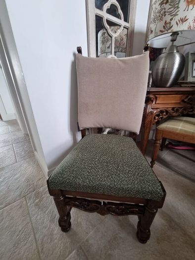 Beautiful Carved Oak Chair