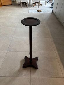 Mahogany Plant Stand